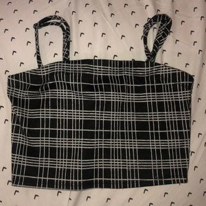 FOR A TRADE DO NOT BUY Plaid Cropped Tank